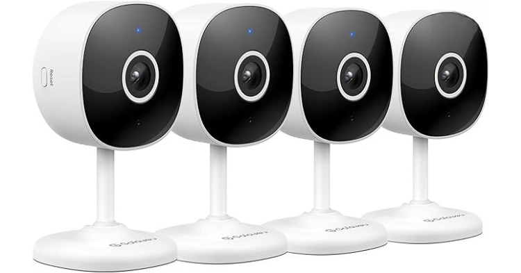 GALAYOU Indoor Cameras for Home Security 2K Wireless WiFi Baby Camera Monitor with Two Way Audio