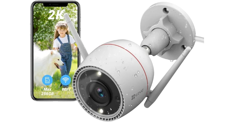 EZVIZ OutPro 2K Outdoor Camera with Color Night Vision