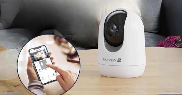 MUBVIEW PK320 Advanced 2K Indoor Security Camera