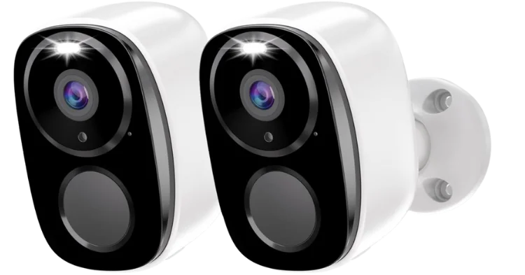 Rraycom BW4 2K Battery-Powered Security Cameras for Ultimate Peace of Mind