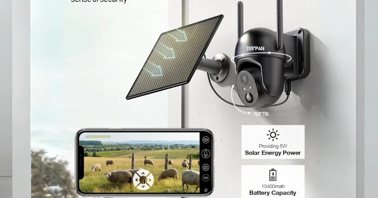 SEHMUA SolarGuard 4G LTE Cellular Solar Security Camera