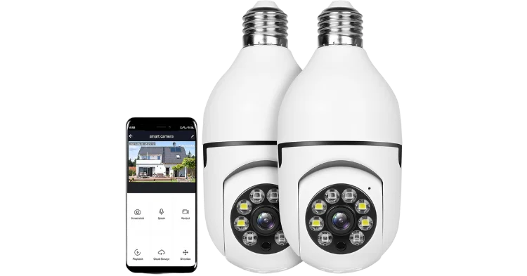 UPULTRA LB Camera 2 Pack 1080P Wireless WiFi Outdoor Security Camera